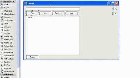 Visual Basic mp3 player tutorial