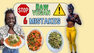 Avoid these 6 MISTAKES as a RAW VEGAN + My secret 🔑 to SUCCESS! | #healthtips #rawvegan