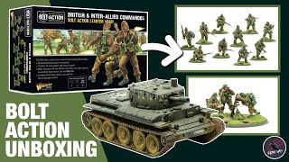 BRITISH COMMANDOS UNBOXING - Bolt Action Starter Army - A Fantastic Way To Start Collecting!