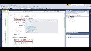 Comparing two files in C# dot net