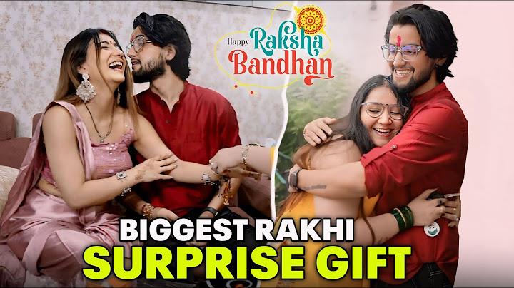 Raksha Bandhan Par Diya Didi Ko Biggest Surprise Gift 🎁