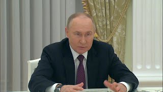 «Нам нужно продолжать активную совместную работу!»: Путин встретился с кандидатами в президенты