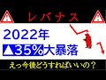レバナス大暴落~えっ今後どうすればいいの?~