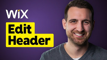 How to Edit Header on Wix