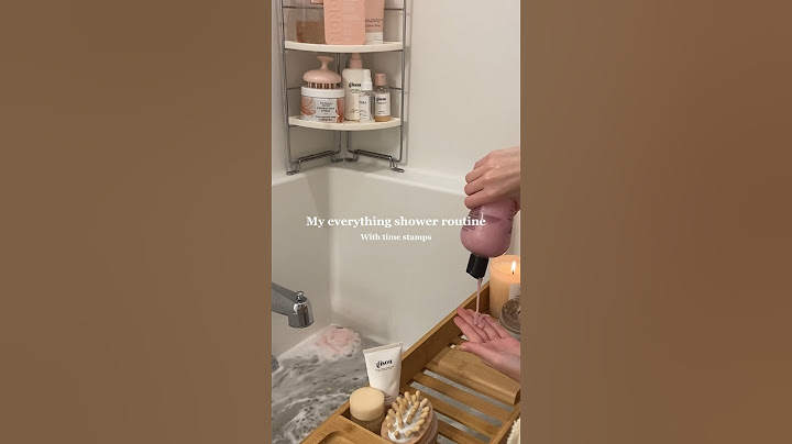 My in depth everything shower routine🤍 #aesthetic #skincare #hair #gurwm #everythingshower #routine