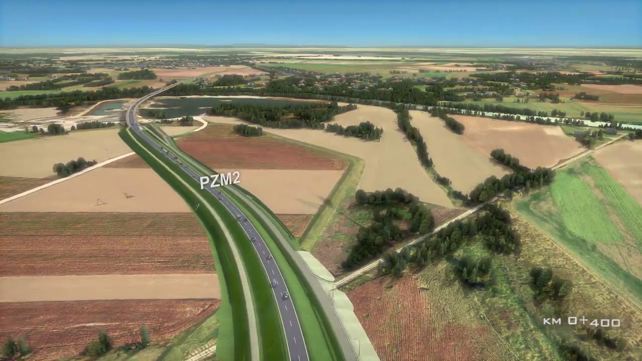 Wizualizacja budowy mostu w Jarosławiu