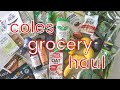 Coles grocery haul  plantbased meat review in australia  vegan highprotein haul
