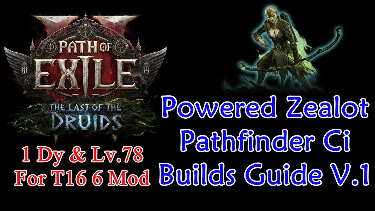 poe 2 : 0.4 Powered Zealot‌ PD CI Builds Guide (V.1) 1 dy & Lv.78