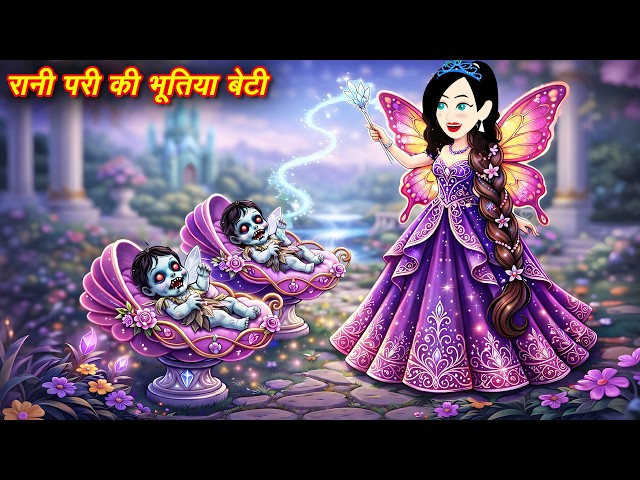 Bhootiya Story रानी परी की भूतिया बेटी bhutiya cartoon } bhootiya video  bhootiya pari wala cartoon