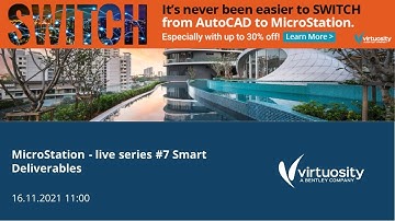 MicroStation - live series #7 Smart Deliverables