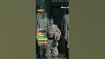 Sholay 1975 Movie 🍿🎥 Asrani best💯👍 Scene 👮🚓 Jailor Shorts🩳 Funny🤣😝😜 #sholay #asrani #jailor #best