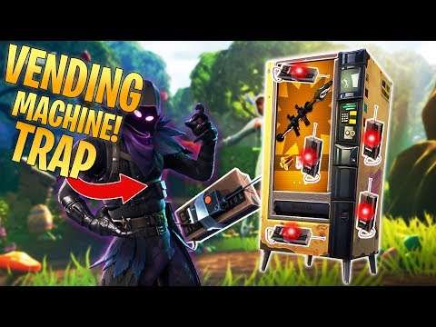 LEGENDARY VENDING MACHINE CHALLENGE & Trap C4 ATTEMPT ...