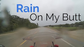 Motovlog | Rain on My Butt / Xiaomi Yi Mic Mod Followup Test