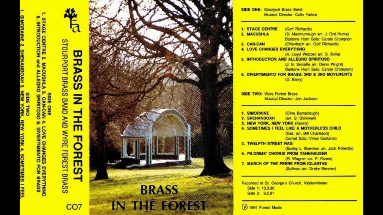 1990 - Stourport on Severn Brass Band - "Brass in the Forest" - YouTube