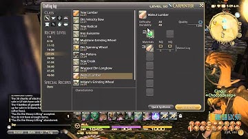 FFXIV Carpenter Leveling Guide & Repeatable Leve Locations