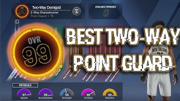 Best TWO-WAY POINT GUARD Build In NBA 2k20 | Two-Way Sharpshooter