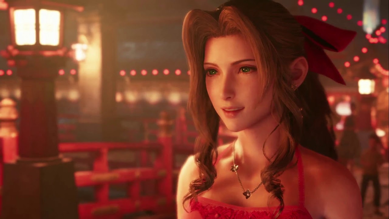 FFVII REMAKE【FF7リメイク】エアリスのドレス衣装全パターン - YouTube
