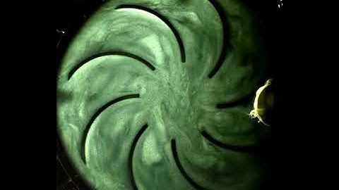 Liquid-liquid Flow in Mixing Vane Region of Annular Centrifugal Contactor (CV)