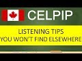 CELPIP Listening - TIPS every  test-taker should know + Sample questions @ www.PrestoEnglish.com
