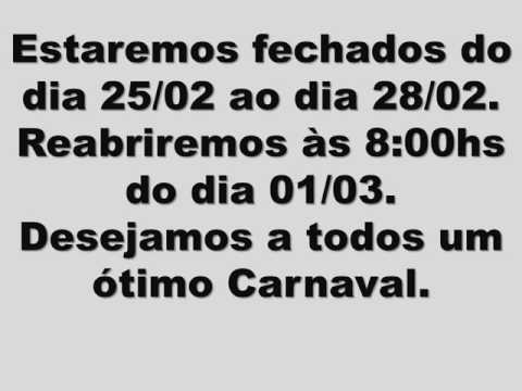 Horário de funcionamento