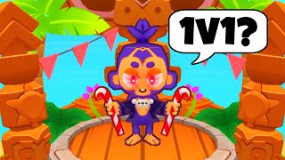 🔴1V1 ME RIGHT NOW! Playing Against Viewers! (Bloons TD Battles 2)