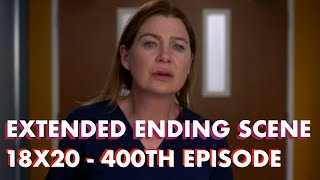 EXTENDED Final Scene - 400th episode - Grey&#39;s Anatomy (18x20)