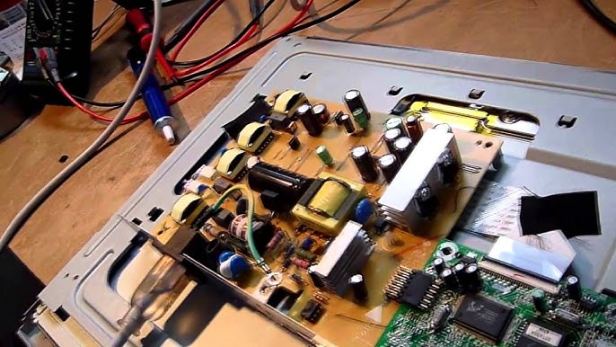 Repairing a Benq FP71G+ LCD monitor - YouTube