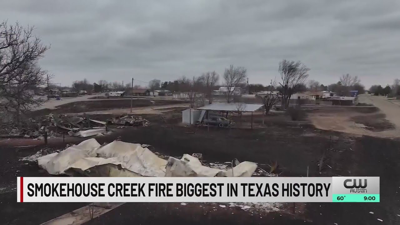 Central Texas fire crews help fight million-acre Panhandle fire - YouTube