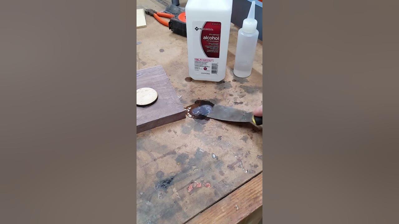 How To Remove Hot Glue Quick And Easy! tips woodworking YouTube