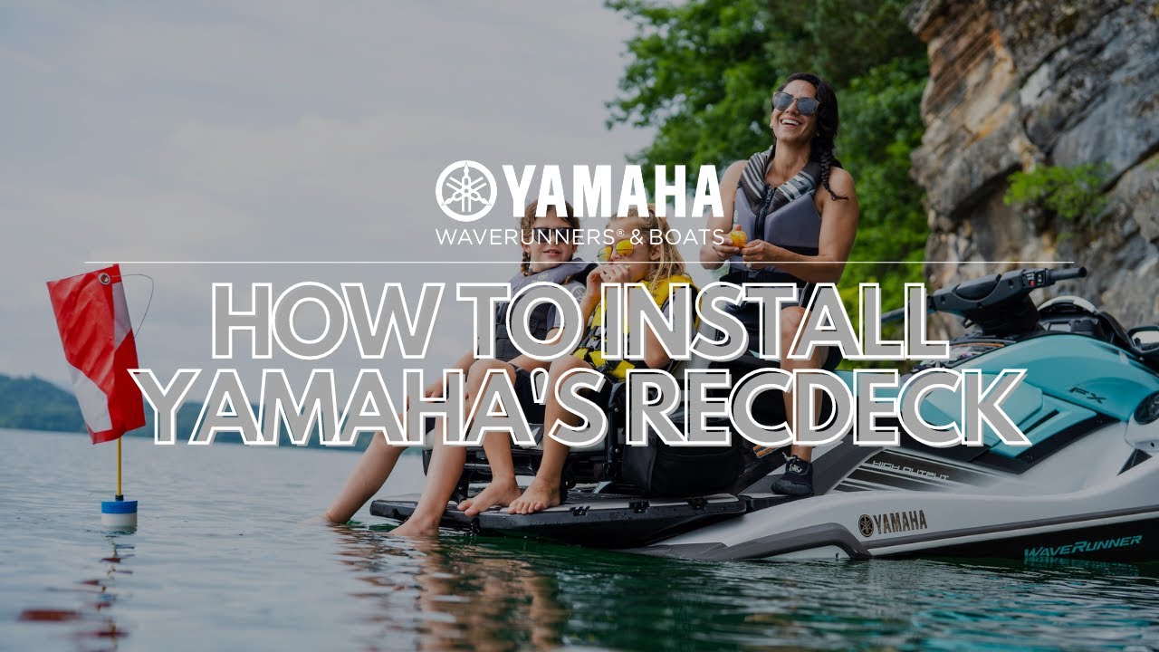 Yamaha RecDeck Review and Accessory List [Video] - JetDrift