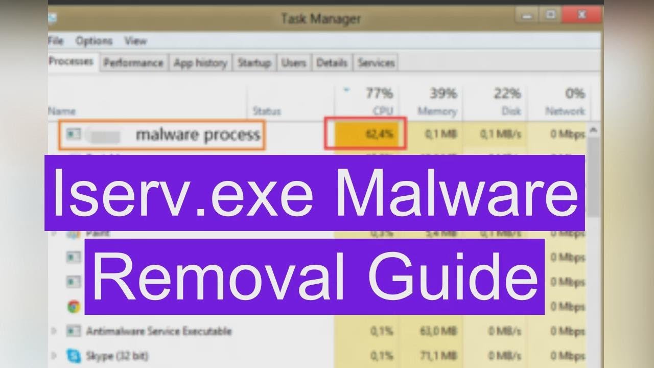 How to Get Rid of Iserv.exe Malware? [Removal Guide] YouTube