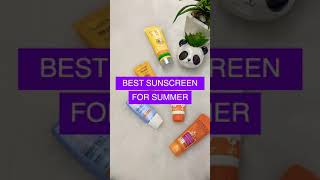NO HARMFUL CHEMICALS || BEST SUNSCREEN IN INDIA || PROTECT YOUR SKIN #shorts