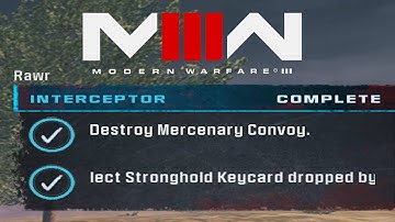 MW3 Zombies - How To Find & Destroy Mercenary Convoy