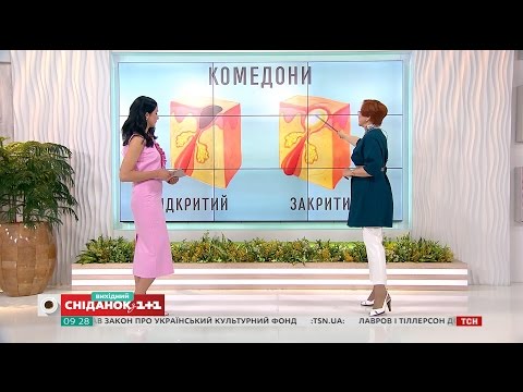 Как избавиться от чёрных точек на лице