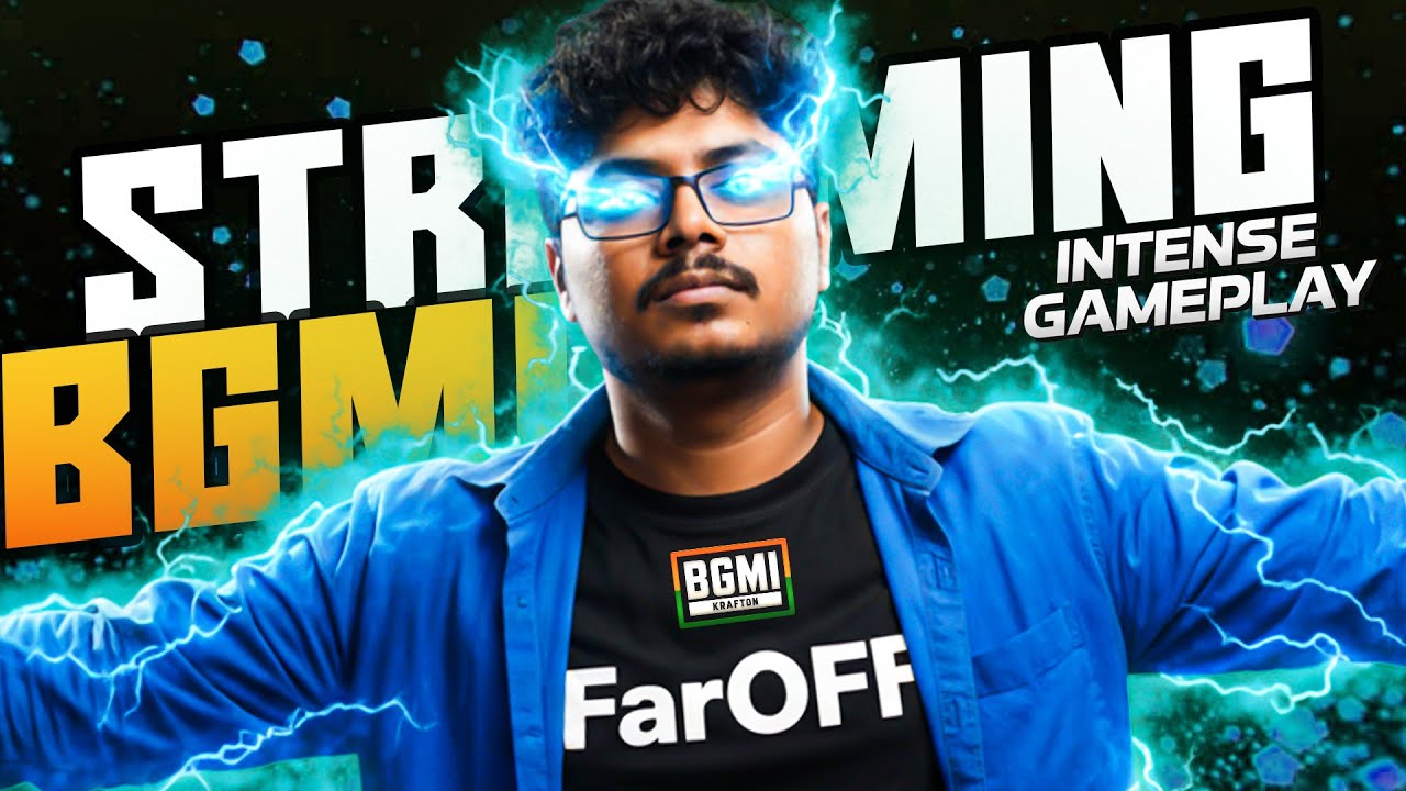 BGMI INTENSE RUSH GAMEPLAY WTH FAROFF 🔥 - YouTube