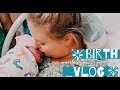 Labor & Delivery Vlog Baby #2!! || Teen Mom