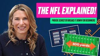 The NFL Explained! 🎓| Phoebe Schecter breaks it down for beginners | NFL UK + Ireland Content