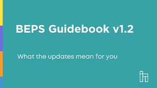 BEPS Guidebook v1.2 Updates