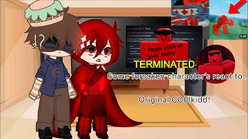 Some forsaken character’s react to…original C00lkidd!|warnings in desc