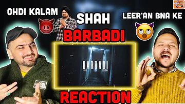 Reaction on Shah | Barbadi | Latest Song | Dev Ocean | Punjabi Song | ReactHub Sidhu MooseWala