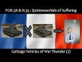 Garbage Vehicles of War Thunder: FCM.36 and H.35 (France)