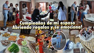 CUMPLEAÑOS DE MI ESPOSO🥳 SE PUSO A LLORAR RECIBIENDO REGALOS🥺 SUEÑO QUE SE HIZO REALIDAD🧐 1 Jul 2025