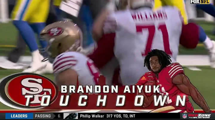 Christian McCaffrey PASSING TD to Brandon Aiyuk