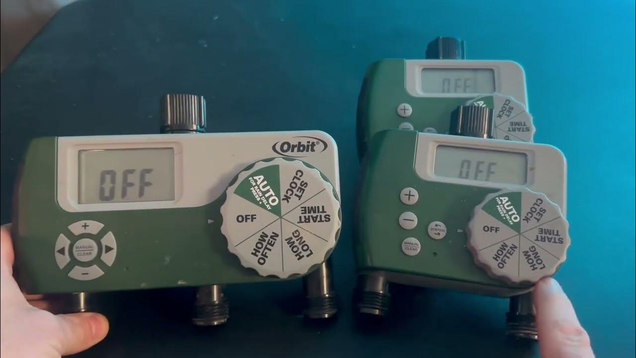 Orbit 56082 3 Outlet Hose Watering Timer Vs Orbit 58910! Which Orbit