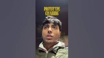 Prototype chaining #coding