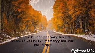 Teruntuk ibu dari pria yang kucinta #rhialestari #musikalisasipuisi