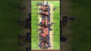 Aoe2 100 Elite Magyar Huszar Vs 100 Elite Longboats