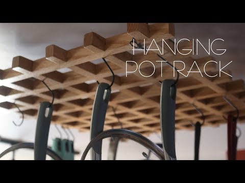 Video: Hanging Pot Rack Grid