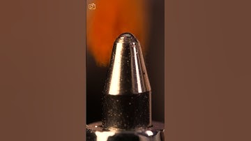 ASMR Ball point pen vs paint brush close up macro #shorts #satisfying #closeup #asmr  #macro