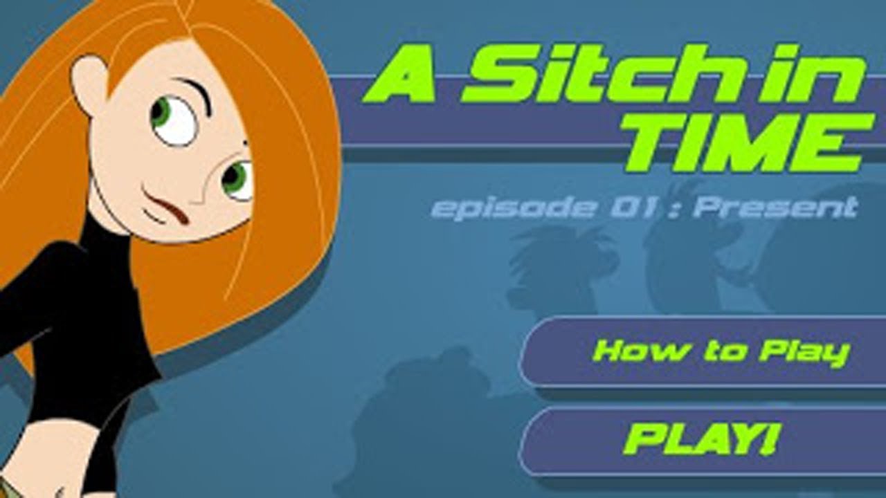 Disney Channel Online Game Kim Possible A Stitch in Time